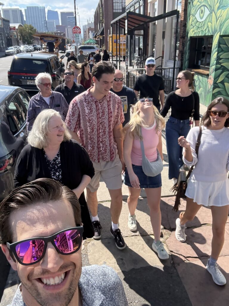 CUL agents walking through RiNo in Denver